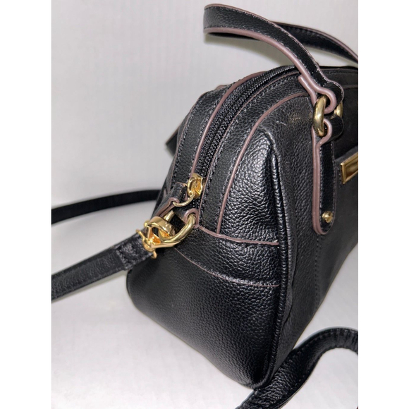 Tignanello “Main Street” small satchel Black NWT - Picture 4 of 11